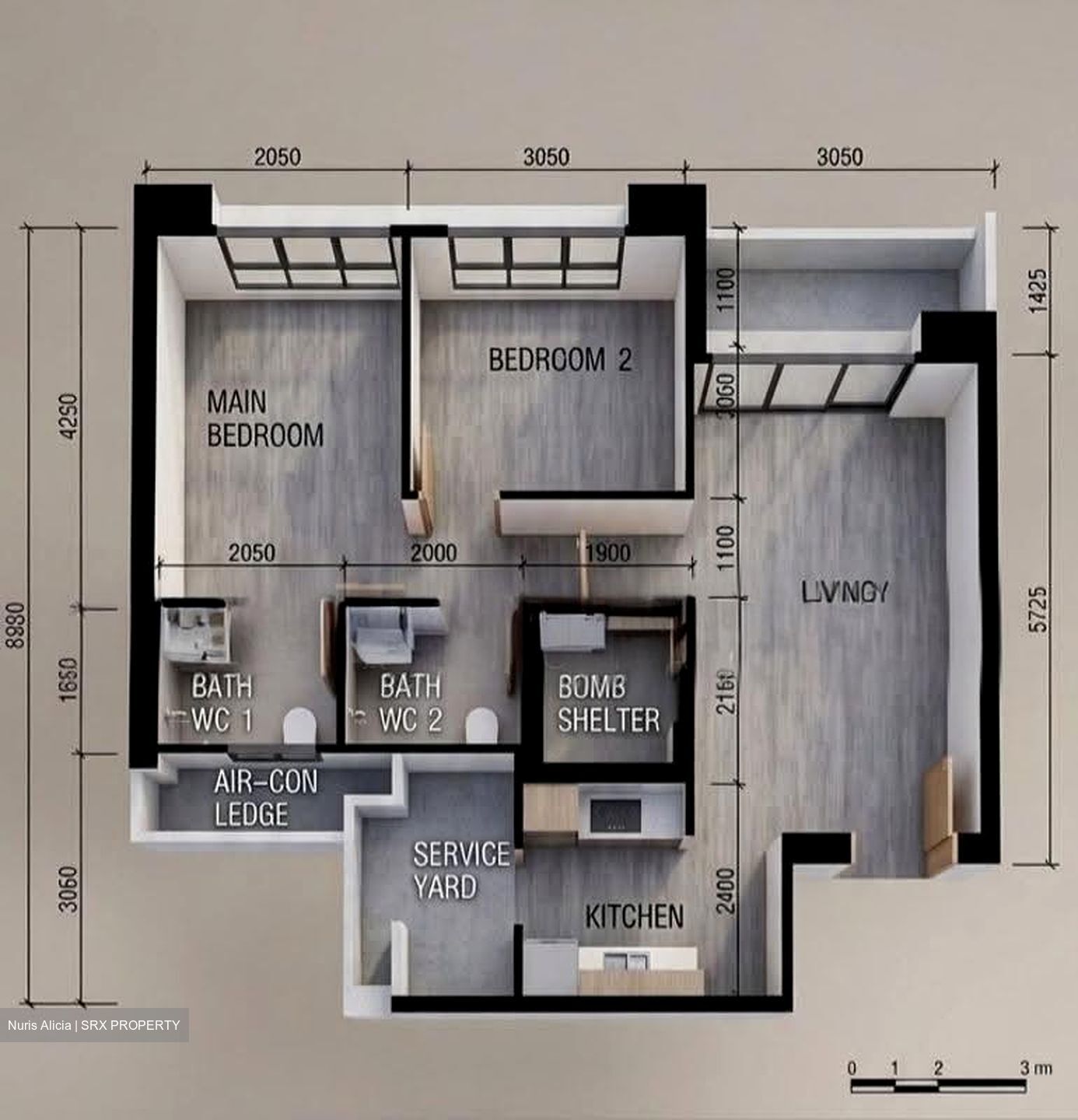 Blk 95B City Vue @henderson (Bukit Merah), HDB 3 Rooms #625208041